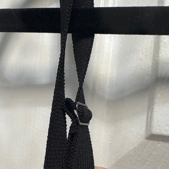 VENUS (M) Black Midi Dress with Embellished Neckline - Picture 4 of 8